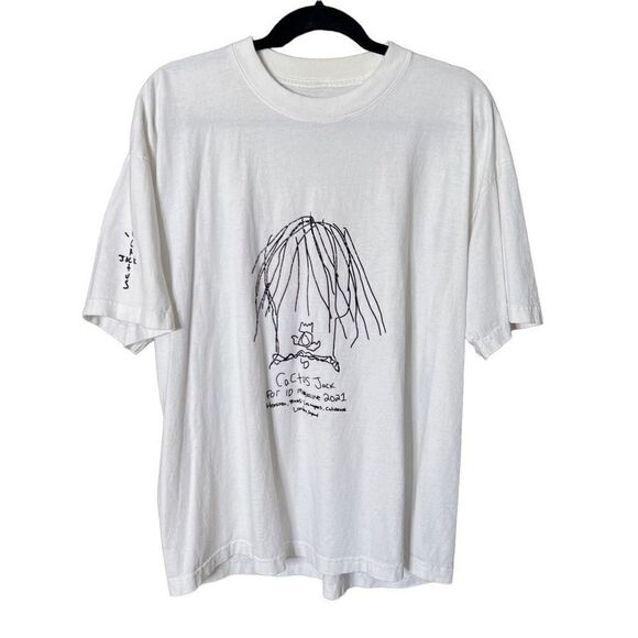 Travis Scott Utopia ID Magazine T Shirt Large - Picture 1 of 6